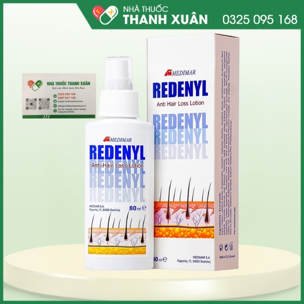 REDENNYL Xịt dưỡng mọc tóc - Bảo vệ và nuôi dưỡng tế bào gốc nang tóc